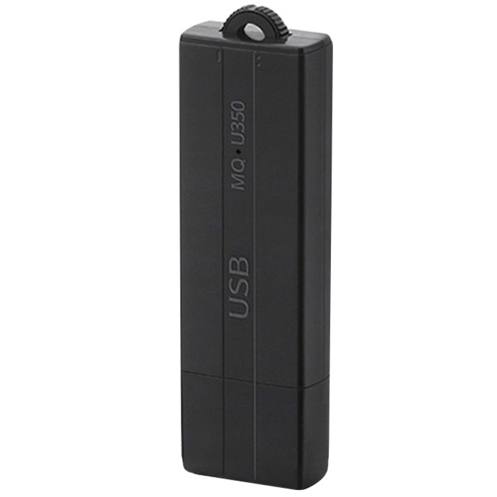 이소닉 USB형 녹음기 16G, MQ-U350, 블랙
