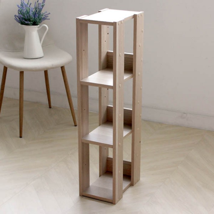 아이리스 수납 선반 3단 20cm OWR-200, 베이지