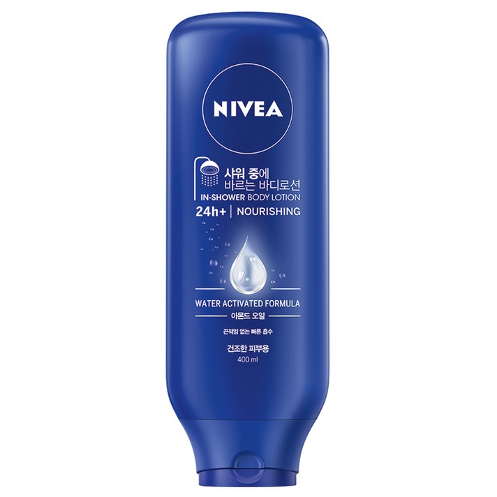 
                                                        니베아 인샤워 나리싱 바디로션, 400ml, 1개
                                                    
