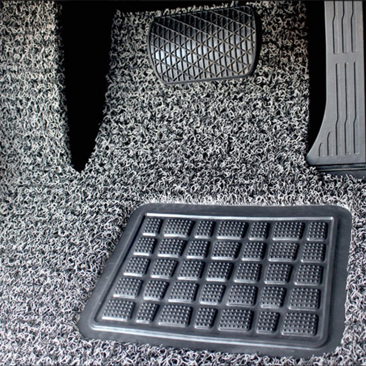 순수카매트 코일카매트 확장형 그레이블랙 현대, YF소나타 2009년9월~(뒷좌석고리X/3p)