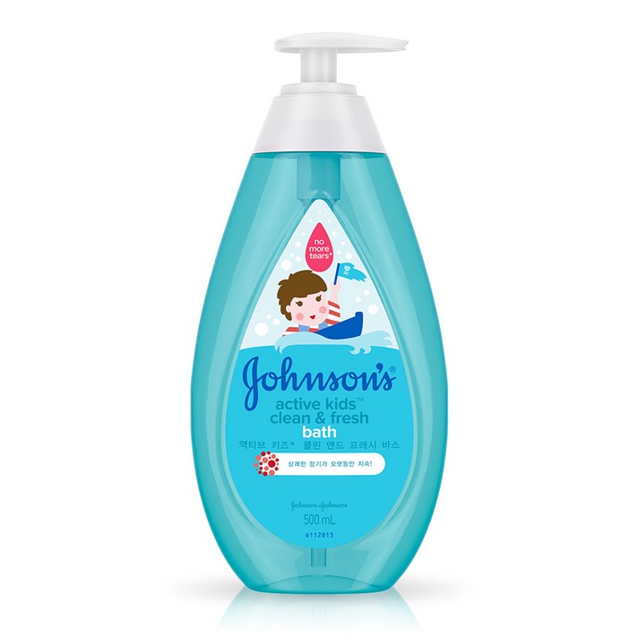 존슨즈베이비 액티브 프레쉬 바스, 500ml, 1개