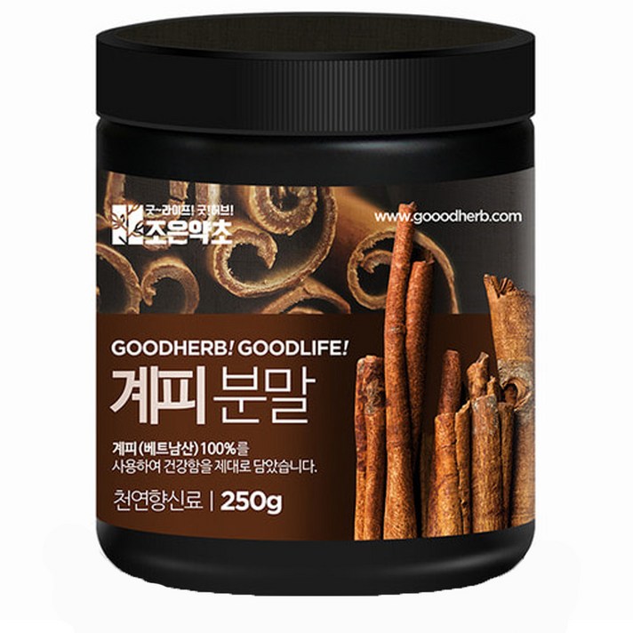 조은약초 계피가루, 250g, 1개