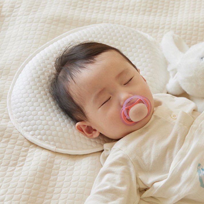  라비킷 라이너루프트필로우 유아용 쿨캡슐 냉감커버, 화이트 