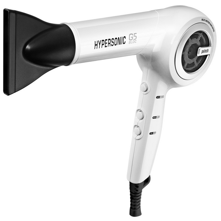 한일전자 파테크 하이퍼소닉 헤어드라이기 BLDC-G5 1850W, 화이트