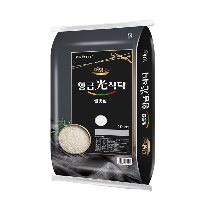  대구농산 더담은 황금빛식탁 백미, 10kg, 1개 