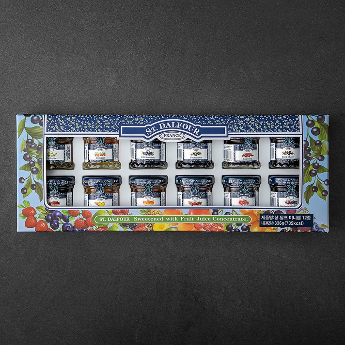 샹달프 12종 미니잼세트 1호, 336g, 1세트