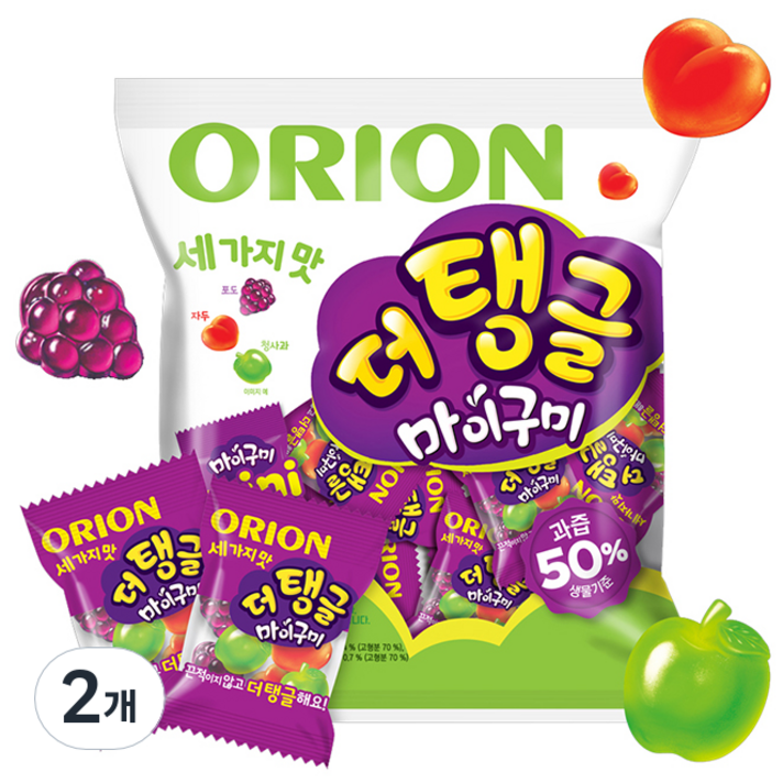 
                                                        오리온 더탱글 마이구미 372.4g, 686g, 2개
                                                    