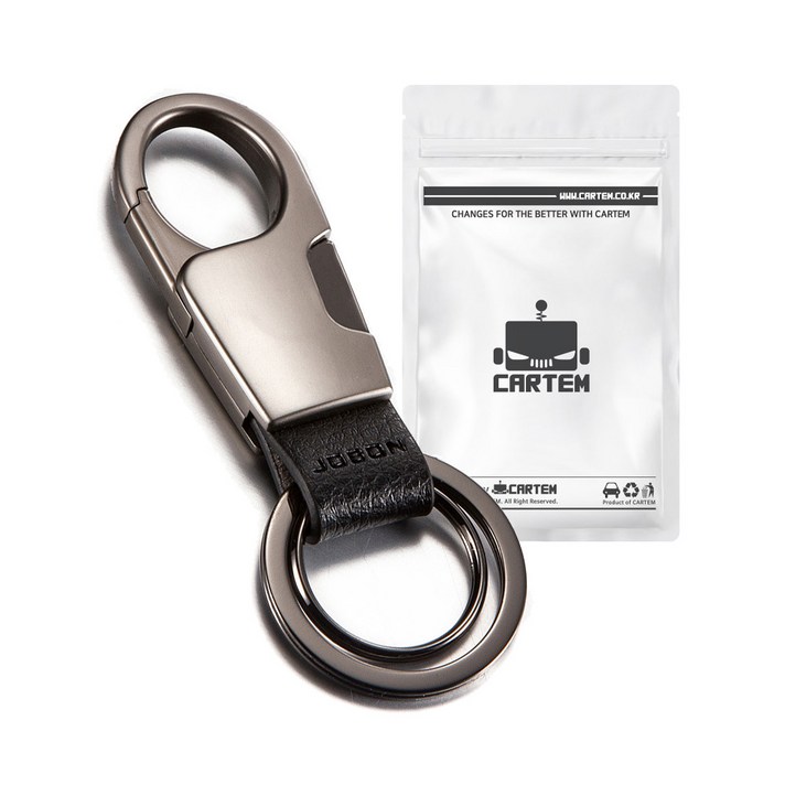 
                                                        카템 ZB 버클온 키링 CT185, 1개, 블랙니켈
                                                    