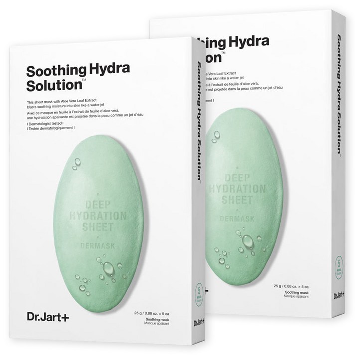 닥터자르트 워터젯 수딩 하이드라 솔루션 더 마스크 시트