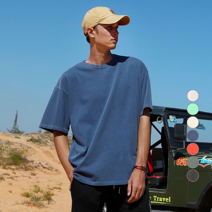 
                                                        플루크 남녀공용 new 피그먼트 반팔티셔츠 FST701
                                                    