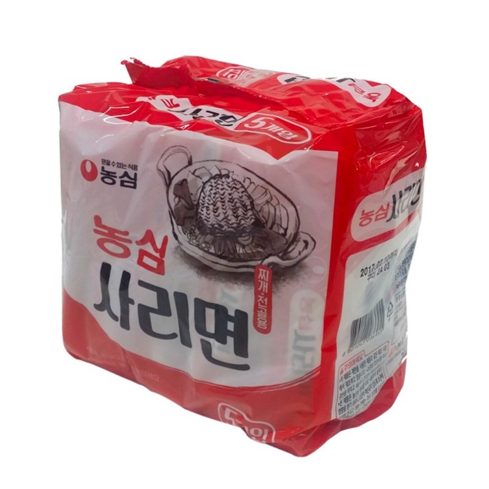 농심 사리면 110 g, 5개