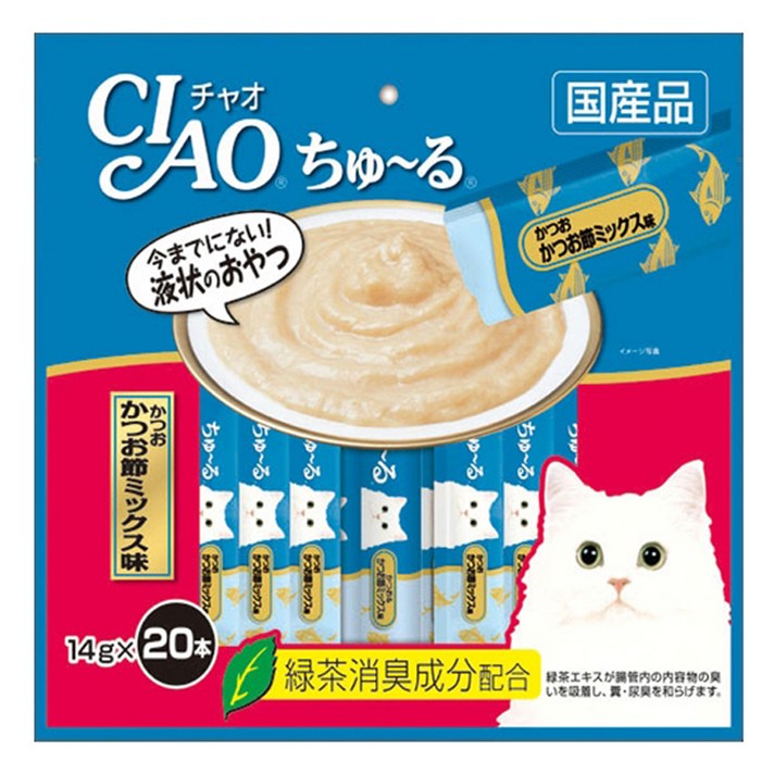 챠오 이나바 고양이 츄르 20P