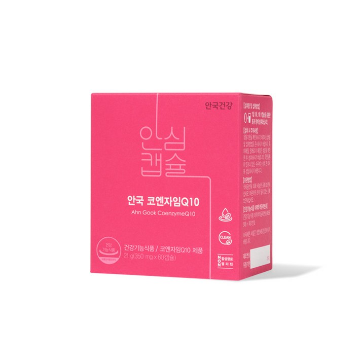 안국 코엔자임 Q10 350mg, 60정, 1개