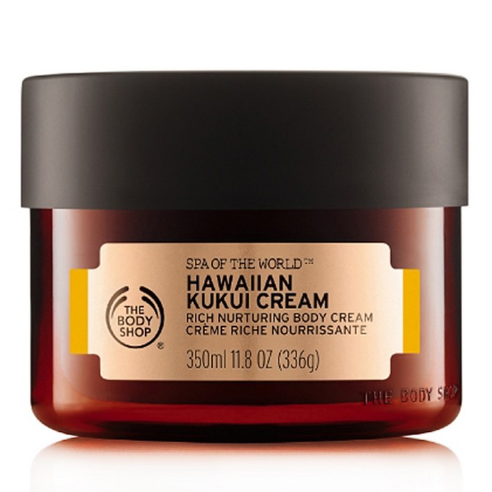 더바디샵 스파 오브 더 월드 하와이안 쿠쿠이 크림, 350ml, 1개