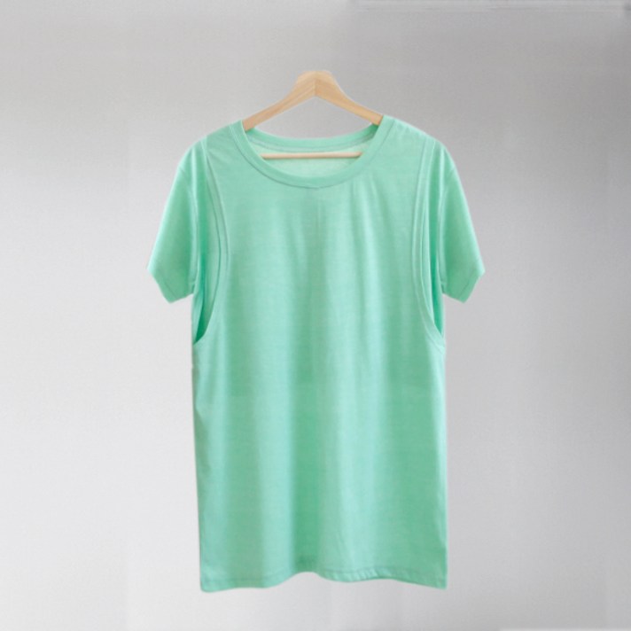 에베쏘 블루캔디 데이즌 반팔 수유티 2051