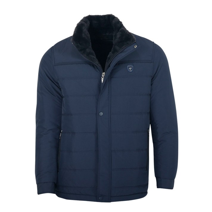 잔피엘골프 남성용 털안감 가로퀼팅 점퍼 COAJ6007