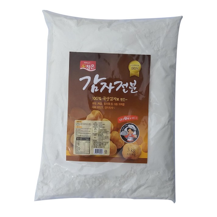 청은 감자전분, 3kg, 1개