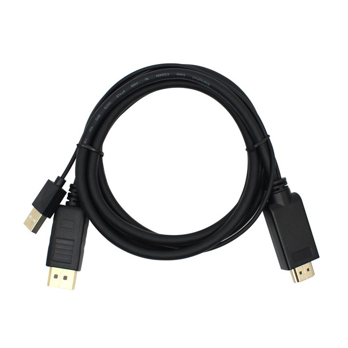 넥시 HDMI to DP1.2 변환 4K 케이블 1.5m, NX898 NX-HDDP015