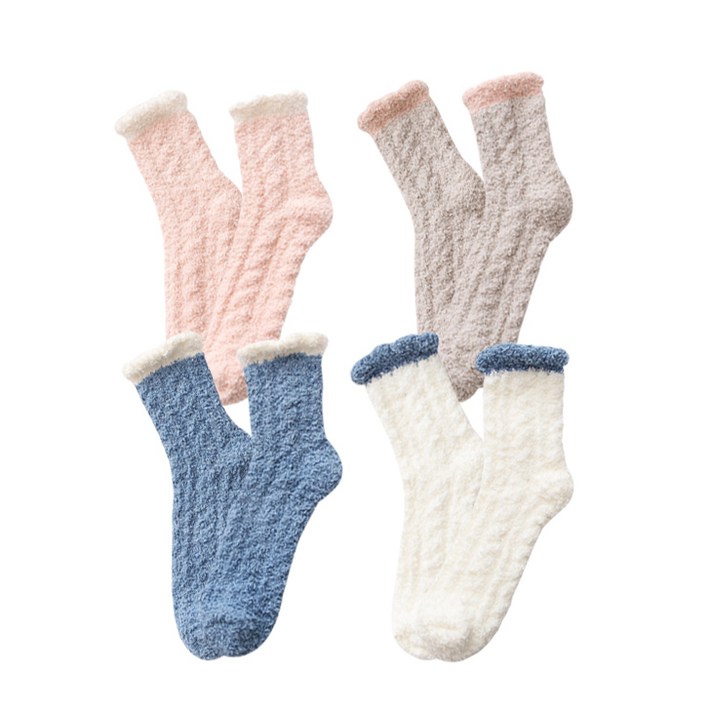 주니데이 수면양말 몽실이B 4종세트