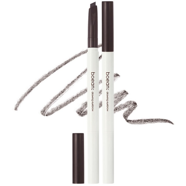 보얀 드로잉 아이브로우 0.25g, 01 흑갈색, 1개