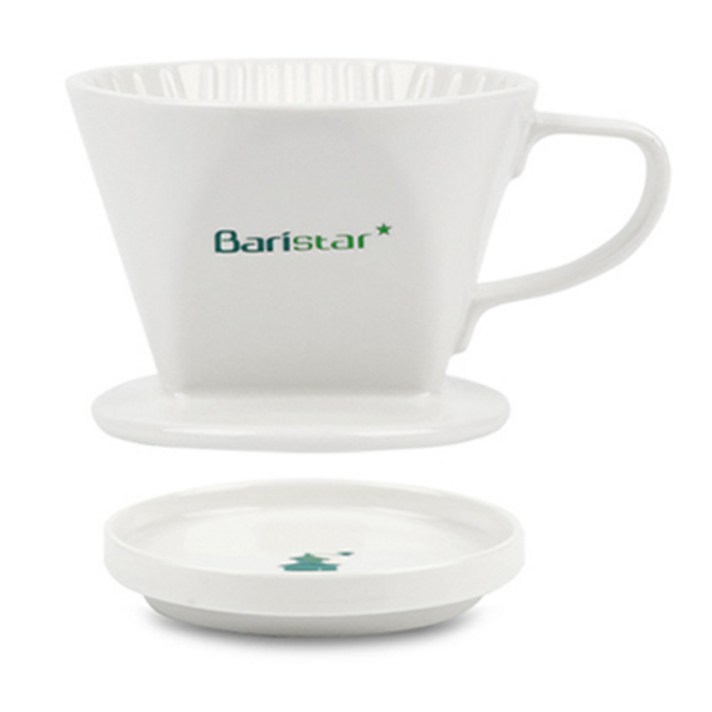 Baristar 자기커피드리퍼 받침대 세트 2 BD1, 혼합 색상, 1세트