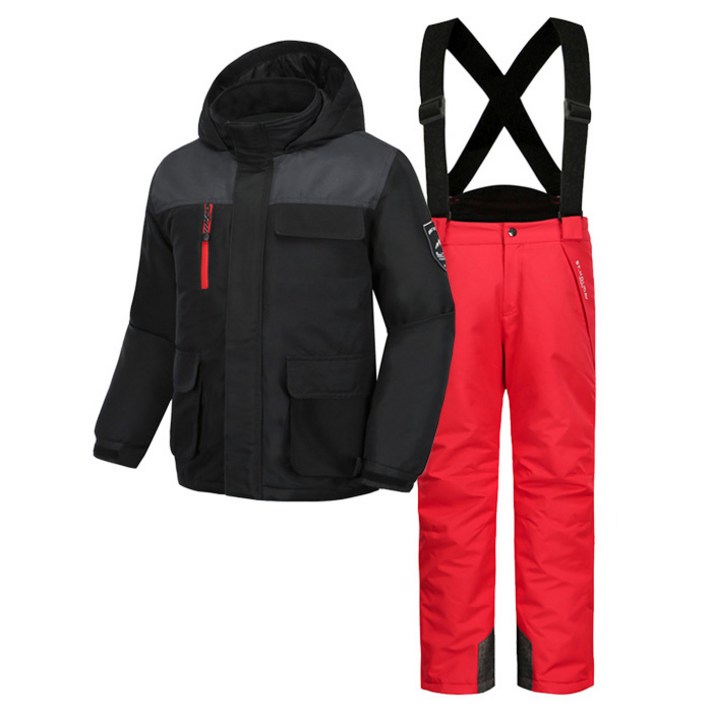 에스티홀리데이 아동용 주니어 스키복 상하 세트 ST2012