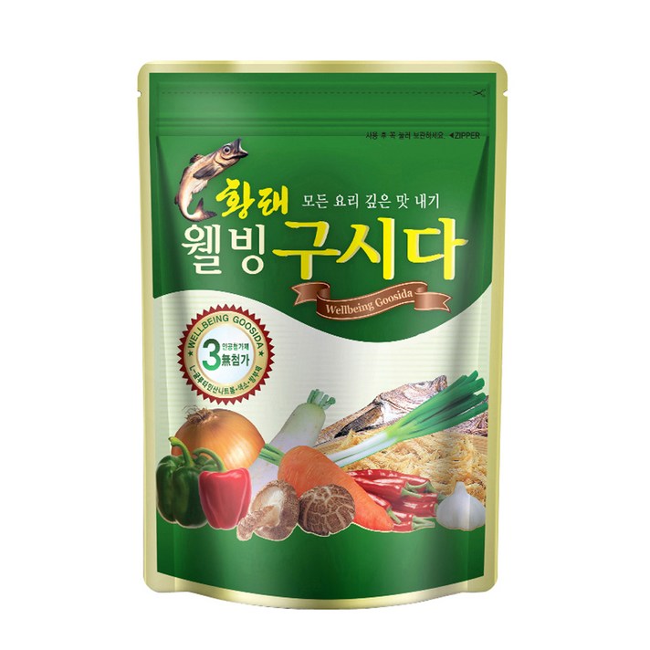 북설악 황태 웰빙 구시다, 500g, 1개