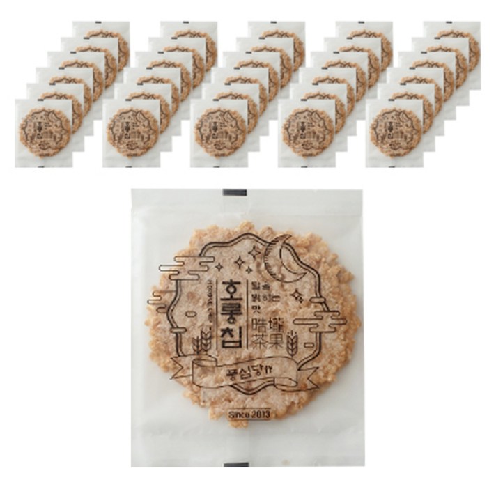 풍심당 현미 + 귀리 + 곤약 누룽지 호롱칩 3p, 15g, 60개