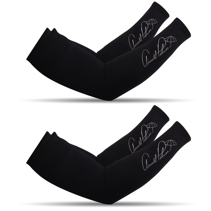 아놀드파마 자외선 차단 쿨토시 2p x 2세트, 블랙