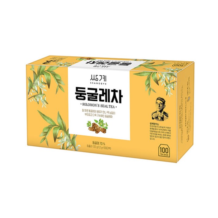 쌍계명차 둥굴레차, 1.2g, 100개