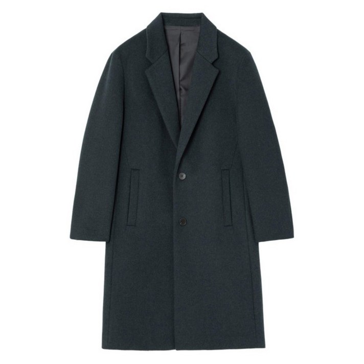 TNGT 남성용 울혼방 투버튼 코트 TGCO0D261