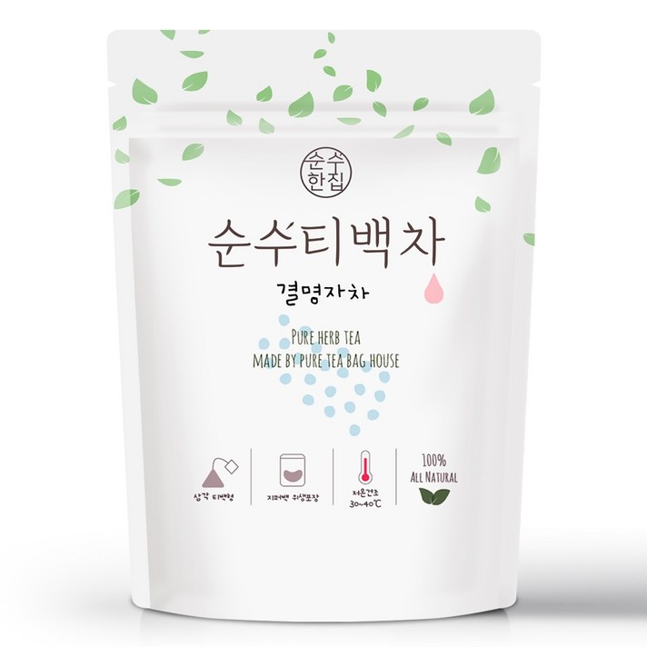 순수한집 결명자차 삼각티백, 1g, 50개