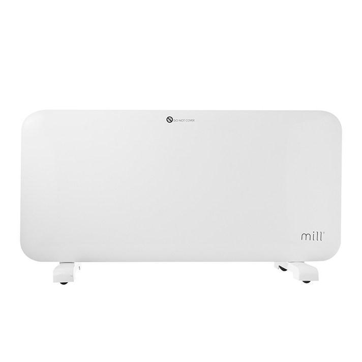 mill Pannel Convection Heater 전기스토브, MILL1500PT, 화이트 + 블랙