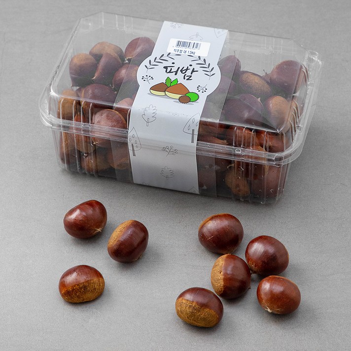 아산율림 석추밤, 1.5kg(대), 1팩