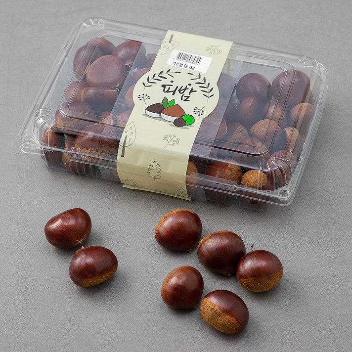 아산율림 석추밤, 1kg(대), 1팩