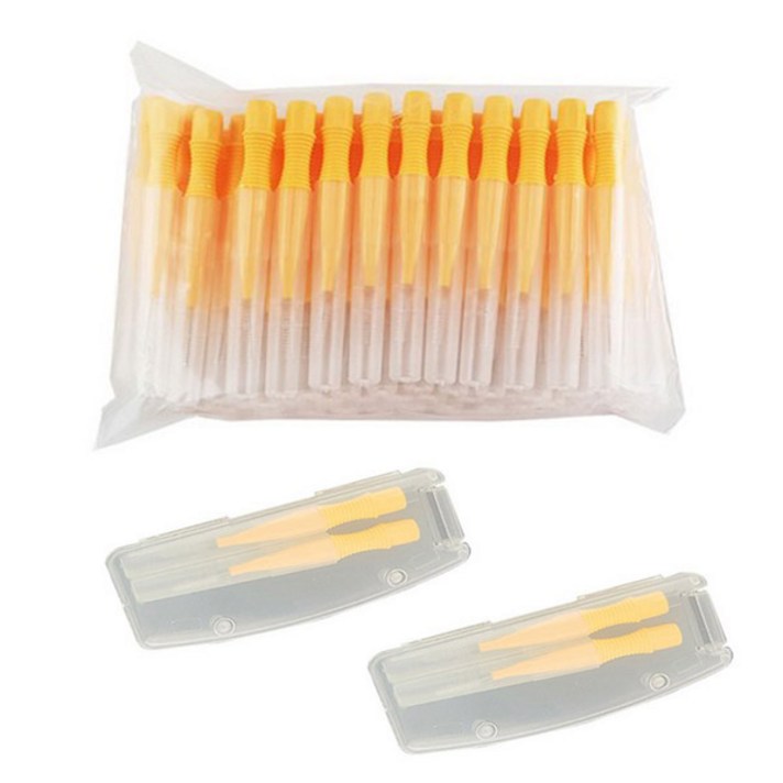 메디메이트 치간칫솔 I형 2번 0.8mm x 100p + 휴대용기 2p, 1세트
