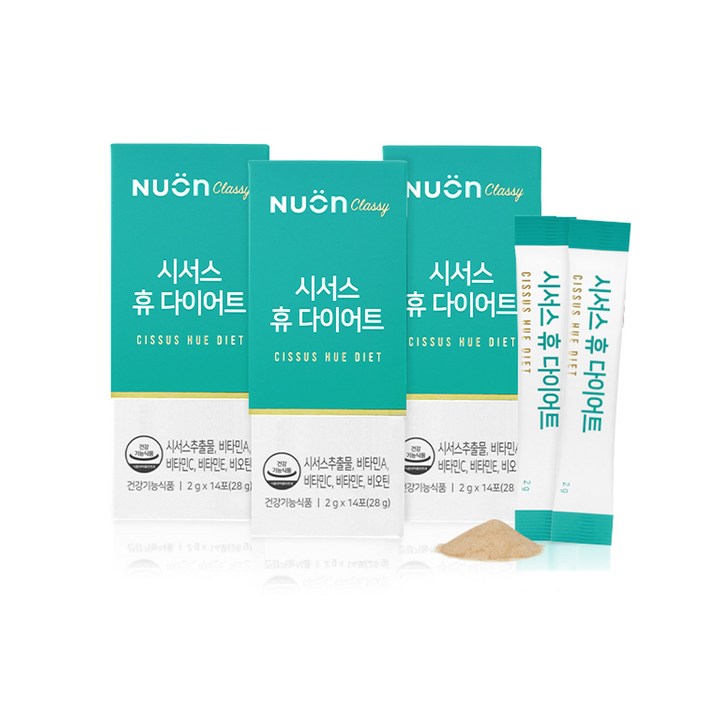 뉴온 시서스 휴 다이어트 식품 14p, 28g, 3개
