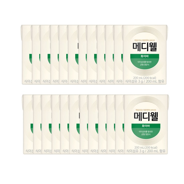 메디웰 환자 영양식 화이바, 24개, 200ml