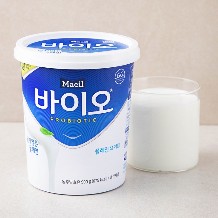 매일유업 바이오 플레인 요거트, 900g, 1개