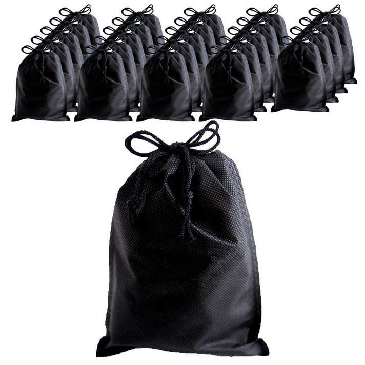 부직포 복주머니 더스트백 15 x 20 cm 25p 부직포 복주머니 더스트백 15 x 20 cm 25p