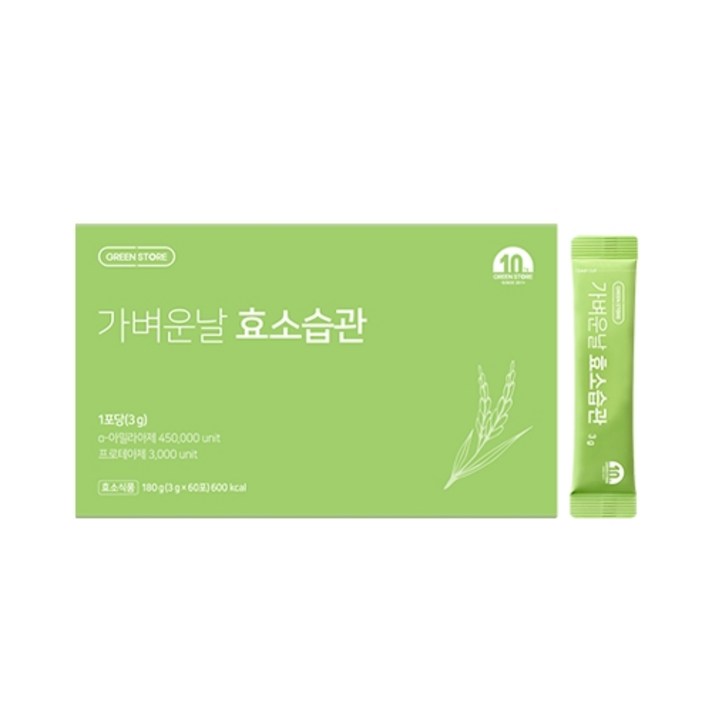 그린스토어 가벼운날 효소습관 60p, 180g, 1개