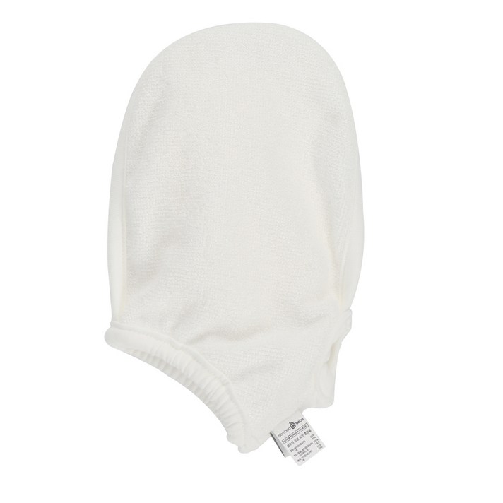밤부베베 순한대나무 톡톡 버블핸드 양면형 아기목욕장갑, 아이보리, 1개