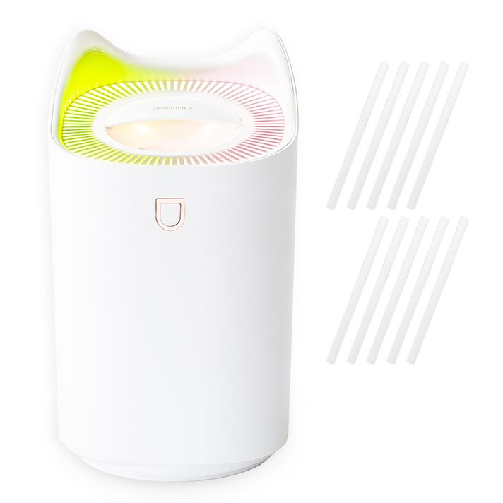 구스페리 LED 대용량 가습기 + 교체형 코튼 필터 10p 세트, K7