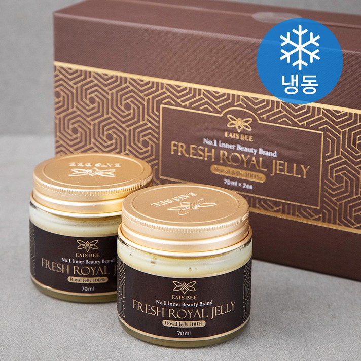 잇츠비 커피꽃 프레시 로얄젤리 선물세트 (냉동), 70g, 2개