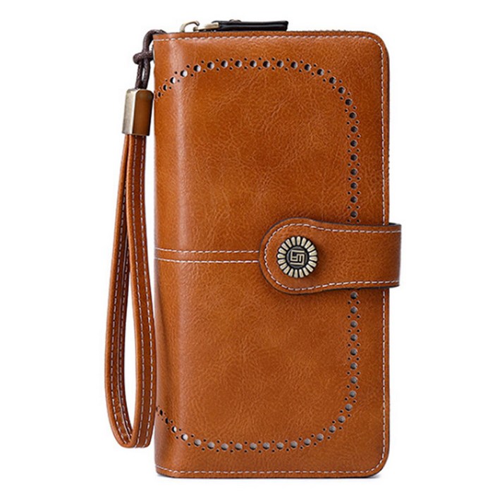 레트로 대용량 클러치 지갑 B031