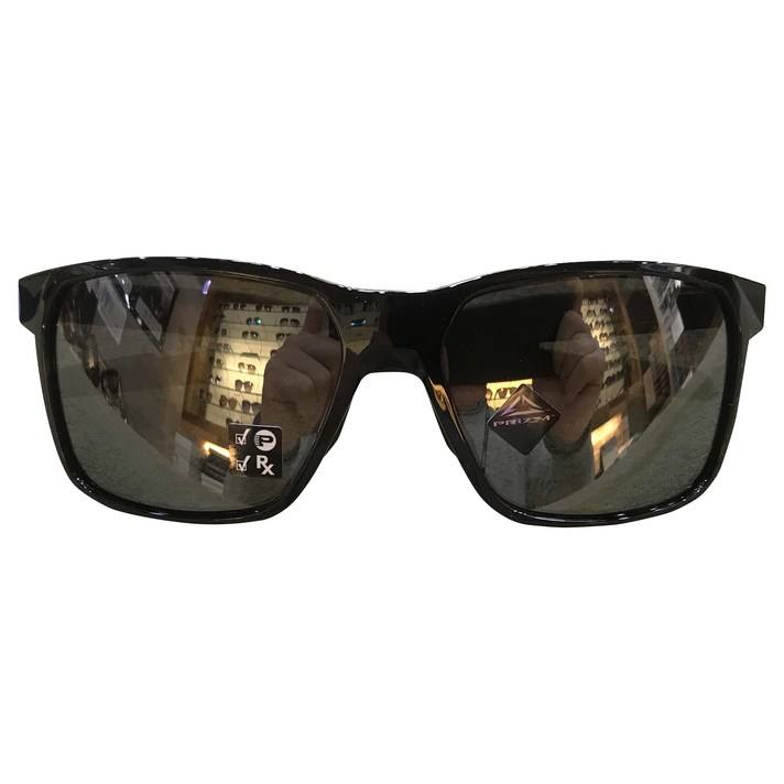 오클리 룩소티카 포탈엑스 스포츠 선글라스 OO9460-0659, 블랙 + 반실버