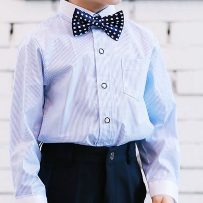 잭키드 남아용 엔틱줄무늬셔츠