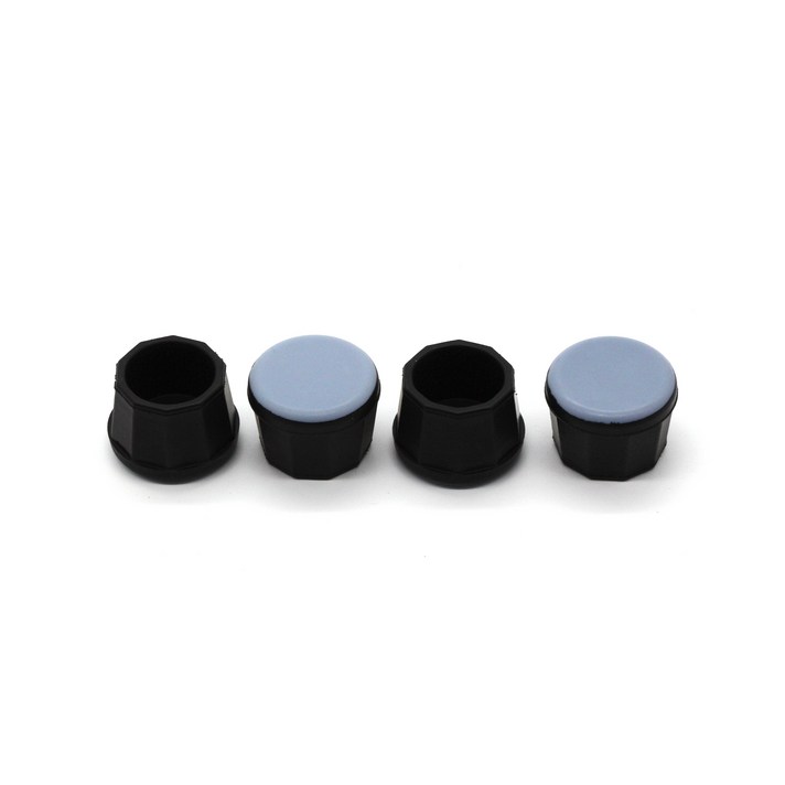  이지슬라이드 커버형 가구 슬라이딩 패드 테프론 식탁의자 다리커버 16mm 4p, 혼합색상, 4개 