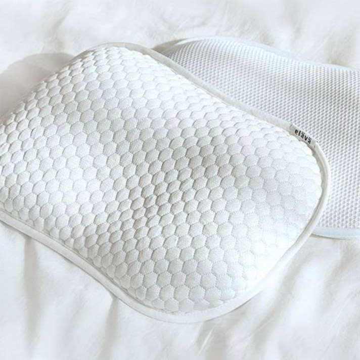  엘라바 슈크림 아기베개, 화이트, 1개 