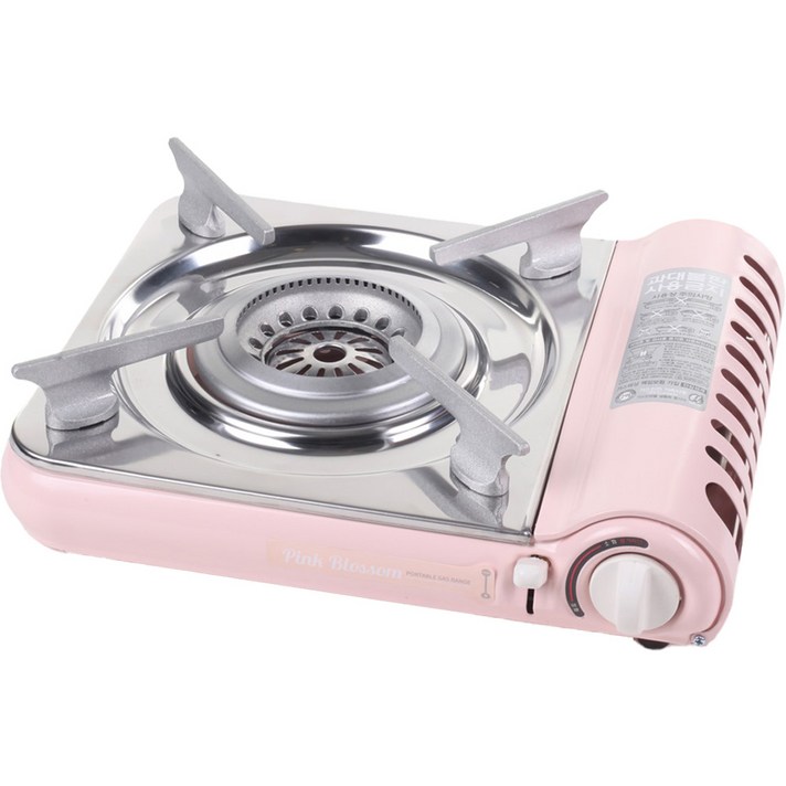 썬터치 Pink 블로썸 포터블 가스레인지, 혼합색상